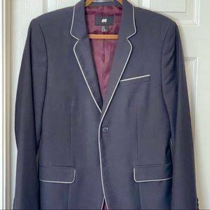 H&M Blazer with piping